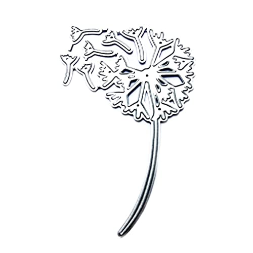 Pusteblume Metall Stanzformen Schablonen für DIY Scrapbooking Dekorative Prägen Papierkarten Vorlage Dekor Stanzformen Metall Stanzformen für Kartenherstellung von GRONGU