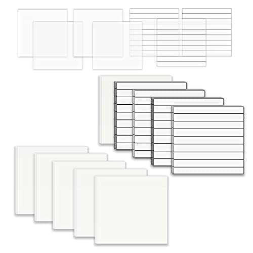 500 Blätter Transparente Haftnotizen,Transparent Sticky Notes Wasserdicht Klebezettel Wiederverwendbares Haftnotizen Für Kennzeichnung Bürodokumenten Büchern Für Büros Haushalte und Studenten 500 Blätter Transparente Haftnotizen,Transparent Sticky Notes Wasserdicht Klebezettel Wiederverwendbares Haftnotizen Für Kennzeichnung Bürodokumenten Büchern Für Büros Haushalte und Studenten von GROVBLE