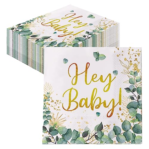 GROVBLE 48 Stück servietten babyparty,baby servietten Taufe Baby Shower Konfirmation 33x33cm,oh baby servietten für servietten grün gold Babyparty Deko Oder Babyshower und Andere Festliche Anlässe… GROVBLE 48 Stück servietten babyparty,baby servietten Taufe Baby Shower Konfirmation 33x33cm,oh baby servietten für servietten grün gold Babyparty Deko Oder Babyshower und Andere Festliche Anlässe… von GROVBLE