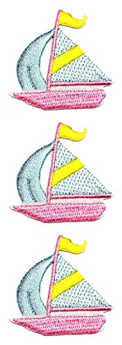 Mini-Aufnäher zum Aufbügeln oder Aufnähen von Kleidung, Jacken, Jeans, Mützen, Rucksäcken, 3 Stück von GS912 Mini Small Cartoon Patches
