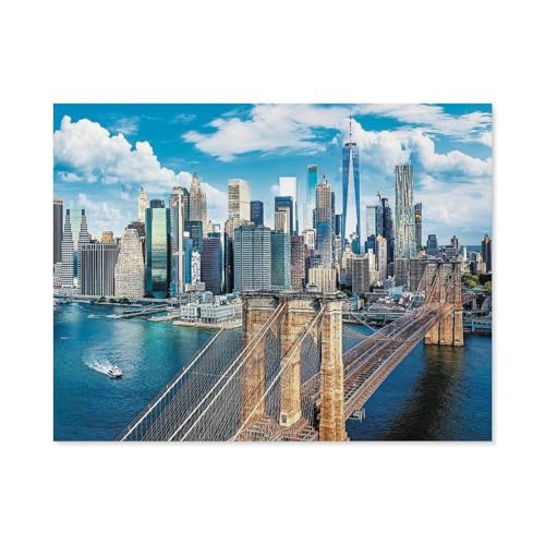GSBRSNTS Brooklyn Brücke, New York, USA,nach Zahlen für Erwachsene, DIY-Malen-nach-Zahlen-Kits für Kinder, Anfänger, Rahmenlose Leinwand(50x60cm-D38 GSBRSNTS Brooklyn Brücke, New York, USA,nach Zahlen für Erwachsene, DIY-Malen-nach-Zahlen-Kits für Kinder, Anfänger, Rahmenlose Leinwand(50x60cm-D38 von GSBRSNTS