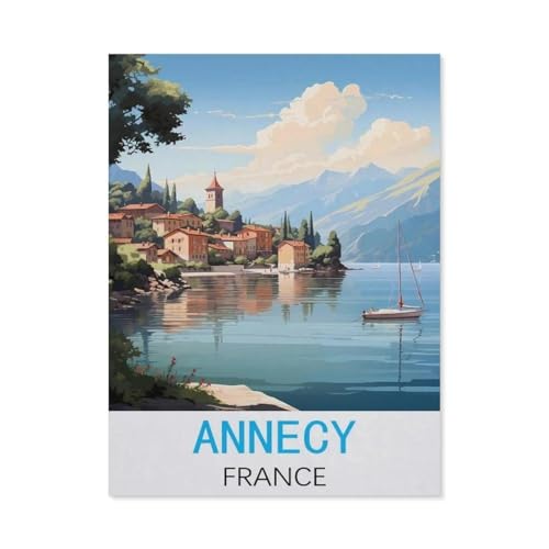 GSBRSNTS DIY Malen nach Zahlen,Annecy, Frankreich Vintage-Reiseposter,diy malen nach zahlen erwachsene landsch Mit Pinsel und Acrylfarbe Erwachsenenfarbe nach Zahlen Kits Kunst(20x30cm-M54 GSBRSNTS DIY Malen nach Zahlen,Annecy, Frankreich Vintage-Reiseposter,diy malen nach zahlen erwachsene landsch Mit Pinsel und Acrylfarbe Erwachsenenfarbe nach Zahlen Kits Kunst(20x30cm-M54 von GSBRSNTS