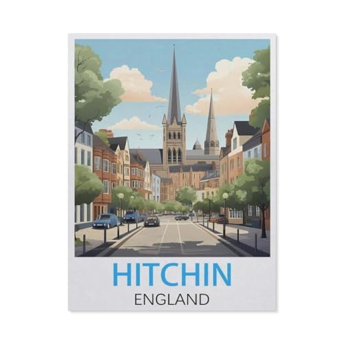 GSBRSNTS DIY Malen nach Zahlen,Hitchin, England Vintage-Reiseposter,diy malen nach zahlen erwachsene landsch Mit Pinsel und Acrylfarbe Erwachsenenfarbe nach Zahlen Kits Kunst(40x50cm-L34 GSBRSNTS DIY Malen nach Zahlen,Hitchin, England Vintage-Reiseposter,diy malen nach zahlen erwachsene landsch Mit Pinsel und Acrylfarbe Erwachsenenfarbe nach Zahlen Kits Kunst(40x50cm-L34 von GSBRSNTS