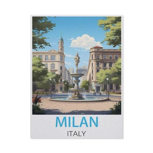 GSBRSNTS DIY Malen nach Zahlen,Mailand, Italien Vintage-Reiseposter,diy malen nach zahlen erwachsene landsch Mit Pinsel und Acrylfarbe Erwachsenenfarbe nach Zahlen Kits Kunst(20x30cm-M94 GSBRSNTS DIY Malen nach Zahlen,Mailand, Italien Vintage-Reiseposter,diy malen nach zahlen erwachsene landsch Mit Pinsel und Acrylfarbe Erwachsenenfarbe nach Zahlen Kits Kunst(20x30cm-M94 von GSBRSNTS