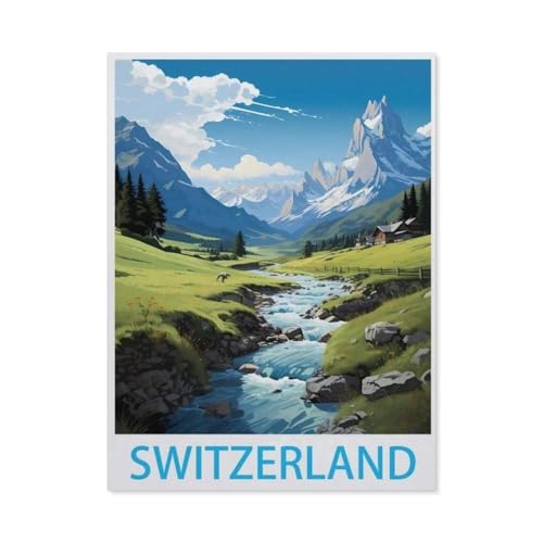 GSBRSNTS DIY Malen nach Zahlen,Schweiz Vintage-Reiseposter,diy malen nach zahlen erwachsene landsch Mit Pinsel und Acrylfarbe Erwachsenenfarbe nach Zahlen Kits Kunst(30x40cm-L94 GSBRSNTS DIY Malen nach Zahlen,Schweiz Vintage-Reiseposter,diy malen nach zahlen erwachsene landsch Mit Pinsel und Acrylfarbe Erwachsenenfarbe nach Zahlen Kits Kunst(30x40cm-L94 von GSBRSNTS
