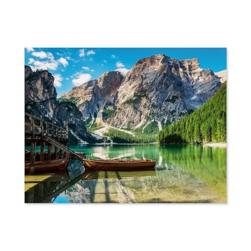 GSBRSNTS DIY Malen nach Zahlen-Ölgemälde Geschenk für Erwachsene Kinder,Pragser Wildsee, Dolomiten, Südtirol,Malen Nach Zahlen Kits Wohnzimmer Schlafzimmer Wanddekoration(50x60cm-A5 GSBRSNTS DIY Malen nach Zahlen-Ölgemälde Geschenk für Erwachsene Kinder,Pragser Wildsee, Dolomiten, Südtirol,Malen Nach Zahlen Kits Wohnzimmer Schlafzimmer Wanddekoration(50x60cm-A5 von GSBRSNTS