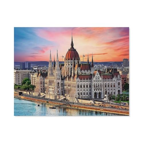 GSBRSNTS Diamond Painting，Europäische Hauptstadt, berühmte Denkmäler，DIY 5d Diamant Painting Bilder, Diamant malerei Kits Malen nach Zahlen Wohnzimmer Bilder für die Inneneinrichtung(40 x 50 cm)-D77 von GSBRSNTS