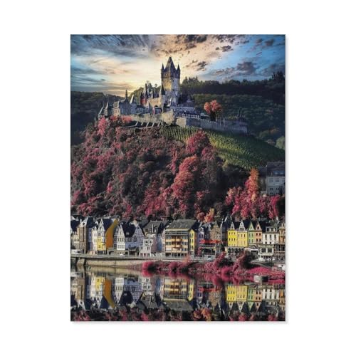GSBRSNTS Malen Nach Zahlen Erwachsene,Cochem Castle,Malen Nach Zahlen Mit Pinseln und Acrylfarbe,DIY Set Basteln Erwachsene mit Pinseln und Acrylfarben für Home Decor(20x30cm-C87 GSBRSNTS Malen Nach Zahlen Erwachsene,Cochem Castle,Malen Nach Zahlen Mit Pinseln und Acrylfarbe,DIY Set Basteln Erwachsene mit Pinseln und Acrylfarben für Home Decor(20x30cm-C87 von GSBRSNTS