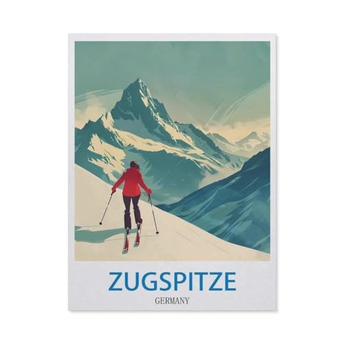 GSBRSNTS Malen Nach Zahlen Erwachsene,Zugspitze, Deutschland, Skifahren,Malen Nach Zahlen Mit Pinseln und Acrylfarbe,DIY Set Basteln Erwachsene mit Pinseln und Acrylfarben für Home Decor(20x30cm-O27 GSBRSNTS Malen Nach Zahlen Erwachsene,Zugspitze, Deutschland, Skifahren,Malen Nach Zahlen Mit Pinseln und Acrylfarbe,DIY Set Basteln Erwachsene mit Pinseln und Acrylfarben für Home Decor(20x30cm-O27 von GSBRSNTS