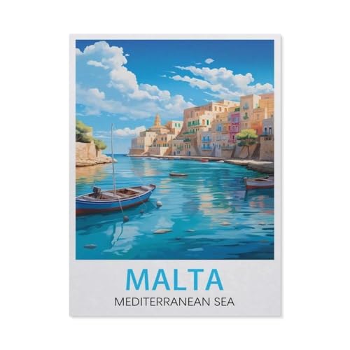GSBRSNTS Malen nach Zahlen，Malta，diy malen nach zahlen erwachsene landsch Mit Pinsel und Acrylfarbe Kits Theme Digital Home Wall Artwork（50x60cm） 19.6x23.6 Zoll-U26 von GSBRSNTS