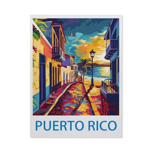 GSBRSNTS Malen nach Zahlen,Puerto Rico,diy malen nach zahlen erwachsene landsch Mit Pinsel und Acrylfarbe Kits Theme Digital Home Wall Artwork(40x50cm-O46 GSBRSNTS Malen nach Zahlen,Puerto Rico,diy malen nach zahlen erwachsene landsch Mit Pinsel und Acrylfarbe Kits Theme Digital Home Wall Artwork(40x50cm-O46 von GSBRSNTS