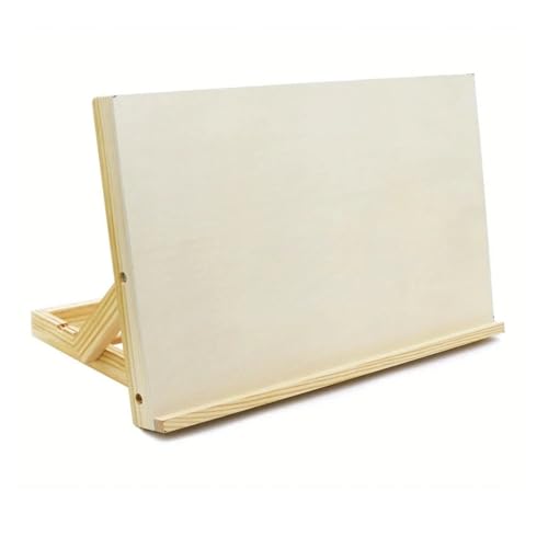 Faltbarer Kunstständer aus Holz mit geneigter Schreibtafel, tragbare Staffelei for die Tischmalerei, Zeichenbedarf, Büro, Schule for Anfänger Faltbarer Kunstständer aus Holz mit geneigter Schreibtafel, tragbare Staffelei for die Tischmalerei, Zeichenbedarf, Büro, Schule for Anfänger von GSCLZ