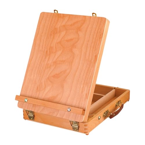 Holz Tisch Top Box Staffelei Mit Lagerung Fall Tragbare Malerei for Student Anfänger Kunst Holz Tisch Top Box Staffelei Mit Lagerung Fall Tragbare Malerei for Student Anfänger Kunst von GSCLZ