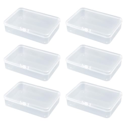 GSHLLO Kleine Kunststoff-Aufbewahrungsboxen, Perlen, Aufbewahrungsbehälter, transparent, rechteckig, Schmuckboxen, Kunststoff, leere Bastelboxen, Mini-Aufbewahrungsbehälter mit Deckel für GSHLLO Kleine Kunststoff-Aufbewahrungsboxen, Perlen, Aufbewahrungsbehälter, transparent, rechteckig, Schmuckboxen, Kunststoff, leere Bastelboxen, Mini-Aufbewahrungsbehälter mit Deckel für von GSHLLO