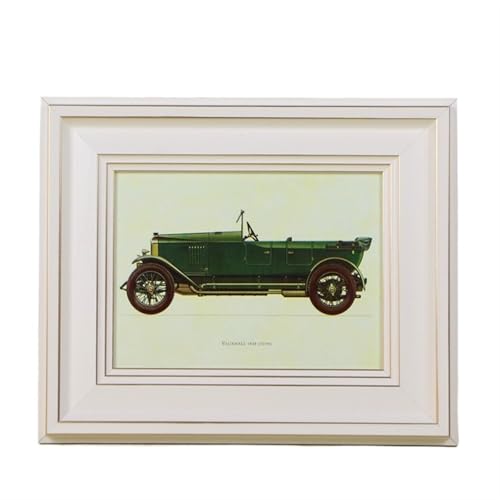 GSJNHY Fotorahmen aus Holz Holz-Fotorahmen, Wohnzimmer-Dekoration, Bilderrahmen, Desktop-Foto-Bilderrahmen, Vintage-Hochzeit(M,6 inch) von GSJNHY