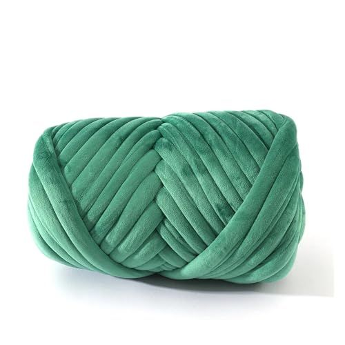 Sperrige Armstricken Wolle 1 kg Super-Samt-Grobgarn, dicker, sperriger Riesenfaden, weiße Tasche for Handstricken, gewebt, DIY, Arm, weich, große Decke, Teppich (Color : 11) von GSJNHY