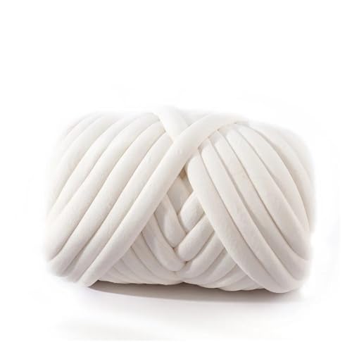 Sperrige Armstricken Wolle 1 kg Super-Samt-Grobgarn, dicker, sperriger Riesenfaden, weiße Tasche for Handstricken, gewebt, DIY, Arm, weich, große Decke, Teppich (Color : 31) von GSJNHY
