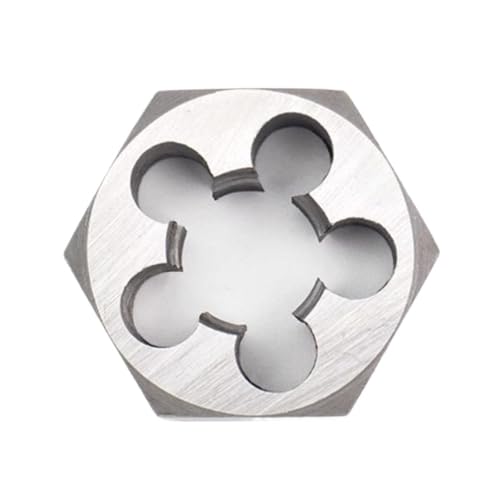 1pc Accurate UNF Hexagon Pipe Thread Die 1/4-9/16 Right Hand for Water Pipe and Faucet Repair(1/4x28) von GSUNLEO