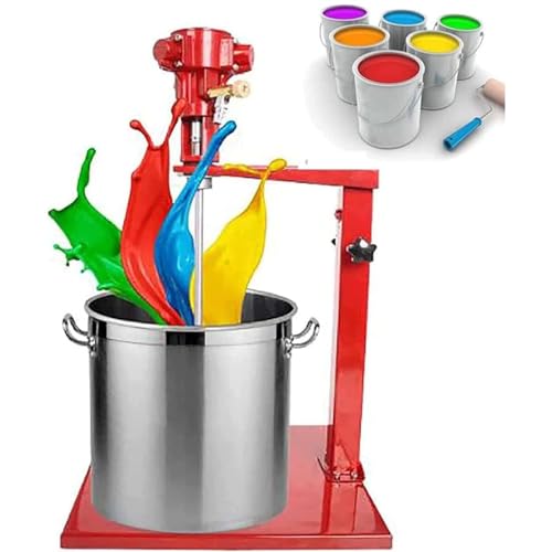 GTHTUHFD 5 Gal/20 Lgallon Pneumatischer Halterungsmischer, Automatische Farbrührmaschine Aus Edelstahl, Tankfass-Cliphalterung, Luftrührer, Farbmischwerkzeug, Einfache Bedienung, GTHTUHFD 5 Gal/20 Lgallon Pneumatischer Halterungsmischer, Automatische Farbrührmaschine Aus Edelstahl, Tankfass-Cliphalterung, Luftrührer, Farbmischwerkzeug, Einfache Bedienung, von GTHTUHFD