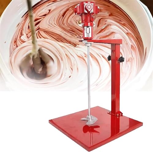 GTHTUHFD 5 Gallonen Pneumatische Farbmischmaschine, 1500–2600 U/Min Mischrührer, Höhenverstellbarer Automatischer Dispergierer, 12-Mm-Rührstab, Mischblatt Aus Aluminiumlegierung, von GTHTUHFD