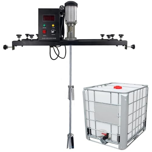GTHTUHFD 980 W Elektrische Tankmischmaschine, Rührwerk, Kommerzielle 1-Tonnen-Farbrührmaschine Mit Halterung, Farbmischgerät, Für Tintenlöserrührwerk, von GTHTUHFD