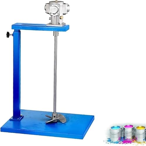GTHTUHFD Automatische Farbrührmaschine Aus Edelstahl, Pneumatischer Halterungsmischer Mit 5 Gal/20 Gallonen, Tankfass-Cliphalterung, von GTHTUHFD