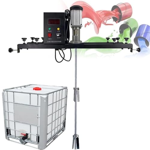 GTHTUHFD Elektrische Tankmischmaschine, IBC-Rührwerk, Kommerzielle 1-Tonnen-Farbrührmaschine Mit Halterung, Farbmischgerät, GTHTUHFD Elektrische Tankmischmaschine, IBC-Rührwerk, Kommerzielle 1-Tonnen-Farbrührmaschine Mit Halterung, Farbmischgerät, von GTHTUHFD