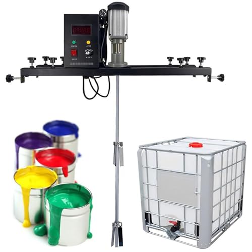 GTHTUHFD Farbmischer, Elektrische Tankmischmaschine Mit Klappbarem Propeller, Geschwindigkeit 0–3000 U/Min, Rührkapazität 1000 Ml, Für Farbe, Kleber, Harz, Waschmittel, GTHTUHFD Farbmischer, Elektrische Tankmischmaschine Mit Klappbarem Propeller, Geschwindigkeit 0–3000 U/Min, Rührkapazität 1000 Ml, Für Farbe, Kleber, Harz, Waschmittel, von GTHTUHFD