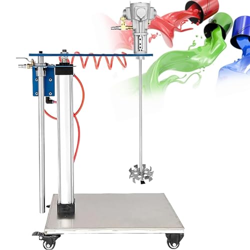 GTHTUHFD Farbmischmaschine, 1/4 Ps Automatischer Hubluftrührer, Pneumatische Mischmaschine Mit Ständer, Höhenverstellbar, Mischwerkzeug Für Tintenbeschichtung, GTHTUHFD Farbmischmaschine, 1/4 Ps Automatischer Hubluftrührer, Pneumatische Mischmaschine Mit Ständer, Höhenverstellbar, Mischwerkzeug Für Tintenbeschichtung, von GTHTUHFD