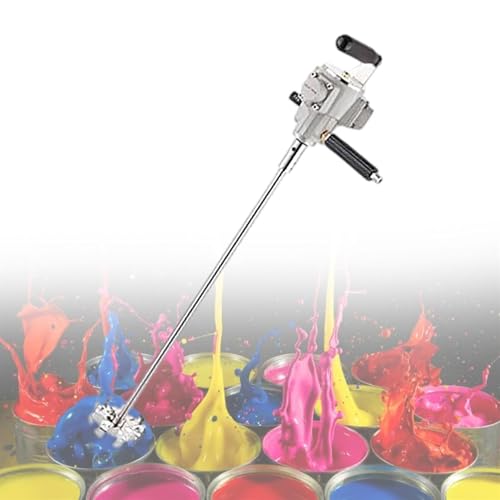 GTHTUHFD Farbmischmaschine Für Quadratische Fässer, Pneumatischer Handmischer Mit 20 L Rührkapazität, Zum Rühren Von Futtermitteln, Zum Mischen Von Farbstoffen Und Farben, GTHTUHFD Farbmischmaschine Für Quadratische Fässer, Pneumatischer Handmischer Mit 20 L Rührkapazität, Zum Rühren Von Futtermitteln, Zum Mischen Von Farbstoffen Und Farben, von GTHTUHFD