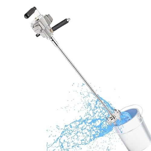 GTHTUHFD Handrührwerk, Kann 20-Liter-Rundfässer Mischen, Pneumatische Farbmischmaschine, Zum Mischen Von Kittpulver Und Hydrosol, von GTHTUHFD