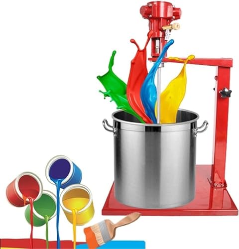 GTHTUHFD Hub-Farbrührmaschine, 5 Gal/20L Pneumatischer Farbmischer-Rührer, 2600 U/Min Edelstahl-Flüssigkeitsbeschichtungsrührer Zum Mischen Von Farbfarbstoff-Hydrosolen, GTHTUHFD Hub-Farbrührmaschine, 5 Gal/20L Pneumatischer Farbmischer-Rührer, 2600 U/Min Edelstahl-Flüssigkeitsbeschichtungsrührer Zum Mischen Von Farbfarbstoff-Hydrosolen, von GTHTUHFD