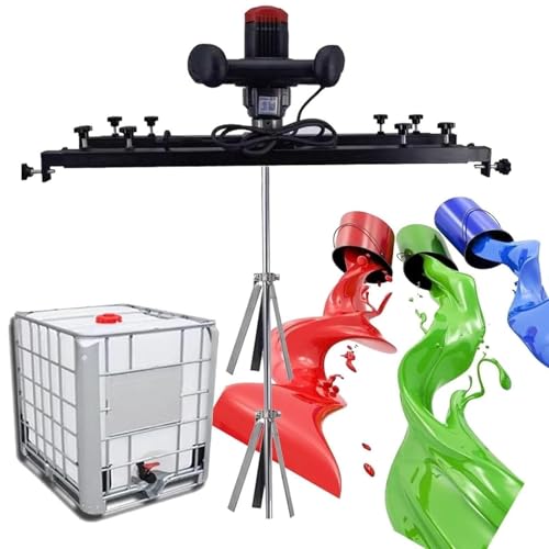 GTHTUHFD IBC-Farbmischer, 3280 W Elektrische Tankmischmaschine, Mit Halterung Und Klappbarem Propeller, Laufraddurchmesser 40 cm, Horizontaler Plattenteleskopbereich 65–125 cm, Fü, GTHTUHFD IBC-Farbmischer, 3280 W Elektrische Tankmischmaschine, Mit Halterung Und Klappbarem Propeller, Laufraddurchmesser 40 cm, Horizontaler Plattenteleskopbereich 65–125 cm, Fü, von GTHTUHFD