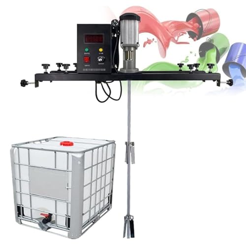 GTHTUHFD IBC-Farbmischer, 980 W Elektrische Tankmischmaschine, Kommerzielle Farbrührmaschine Mit Halterung, Edelstahlstange Und -Klinge, Klappbarer Propeller, Für Tintenlöserrühre, GTHTUHFD IBC-Farbmischer, 980 W Elektrische Tankmischmaschine, Kommerzielle Farbrührmaschine Mit Halterung, Edelstahlstange Und -Klinge, Klappbarer Propeller, Für Tintenlöserrühre, von GTHTUHFD