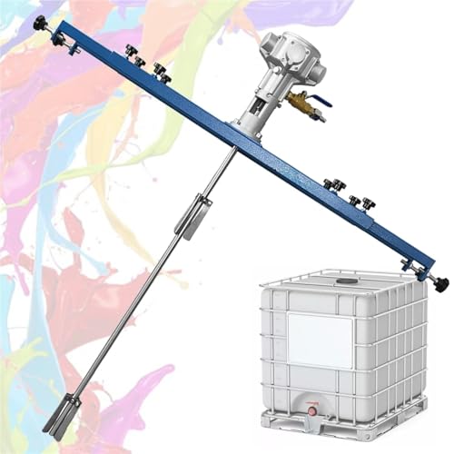 GTHTUHFD IBC-Luftrührwerk, Pneumatischer Farbmischer, Farbrührmaschine, Mischwerkzeug Für Industrielle Pigmentfarben, Mit Einziehbarer Halterung, B-400Mmblade,B-400mmblade GTHTUHFD IBC-Luftrührwerk, Pneumatischer Farbmischer, Farbrührmaschine, Mischwerkzeug Für Industrielle Pigmentfarben, Mit Einziehbarer Halterung, B-400Mmblade,B-400mmblade von GTHTUHFD