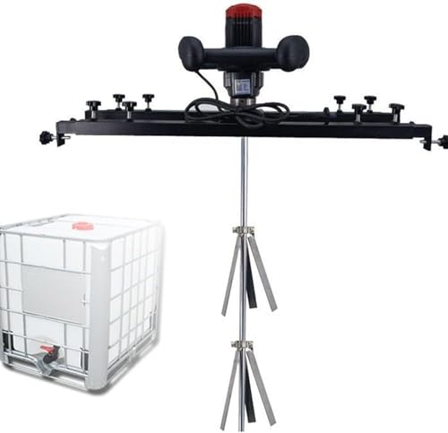 GTHTUHFD Kommerzieller Fassrührer, 3000 W Elektrische IBC-Tankmischmaschine, IBC-Farbmischer, Klapppropeller, Für Tintenlöserrührer, Teleskopbereich 65–125 cm, GTHTUHFD Kommerzieller Fassrührer, 3000 W Elektrische IBC-Tankmischmaschine, IBC-Farbmischer, Klapppropeller, Für Tintenlöserrührer, Teleskopbereich 65–125 cm, von GTHTUHFD