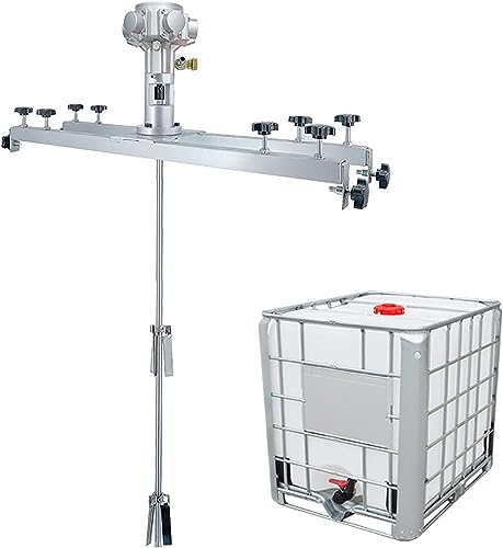 GTHTUHFD Luftrührwerk, Pneumatische 1-Tonnen-Tankmischmaschine, Farbrührmaschine, Klapppropeller, Mit Halterung, Für Tintenlöserrührwerk, GTHTUHFD Luftrührwerk, Pneumatische 1-Tonnen-Tankmischmaschine, Farbrührmaschine, Klapppropeller, Mit Halterung, Für Tintenlöserrührwerk, von GTHTUHFD