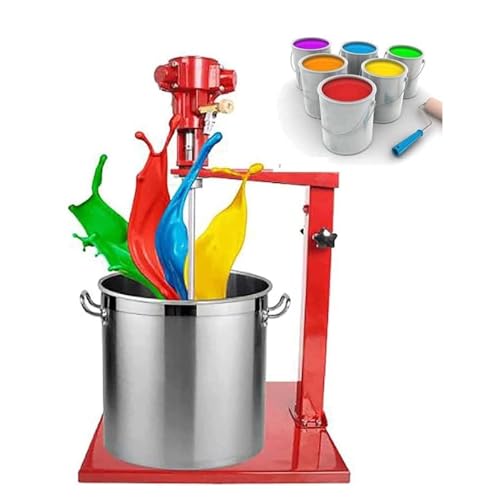 GTHTUHFD Pneumatische Farbmischmaschine, Automatische Hub-Farbrührmaschine, Luftrührwerk-Mischer, Zum Rühren Von Farbmisch-Zufuhr-Gipsmörtel, von GTHTUHFD