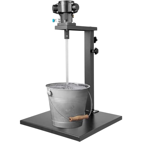 GTHTUHFD Pneumatische Farbmischmaschine, Farbmischer 304 Edelstahl-Farbmischwerkzeug, Mischkapazität 5L-30L, Manuelle Hubhöhe, Geeignet Zum Dispergieren Und Rühren, Anti-Sedimenta, von GTHTUHFD