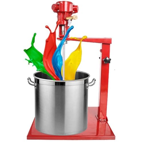 GTHTUHFD Pneumatischer Farbmischer, 5 Gal/20 L, Pneumatischer Farbmischer, 2600 U/Min, Hubeinstellbereich Beträgt Ca. 46–81 cm, Automatischer Hubmischer, von GTHTUHFD