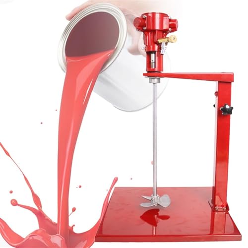 GTHTUHFD Pneumatischer Farbmischer, 5 Gal/20L Luftrührwerk, Auto-Lift-Farbmischer, Hebebühnen-Rührmaschine Für Farbbeschichtungsmaterialien, von GTHTUHFD