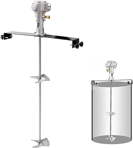 GTHTUHFD Pneumatischer Farbmischer, 55 Gallonen 3/4 Ps Tankfass-Luftmischer, Farbrührmaschinenhalterung Farbmischwerkzeug, GTHTUHFD Pneumatischer Farbmischer, 55 Gallonen 3/4 Ps Tankfass-Luftmischer, Farbrührmaschinenhalterung Farbmischwerkzeug, von GTHTUHFD
