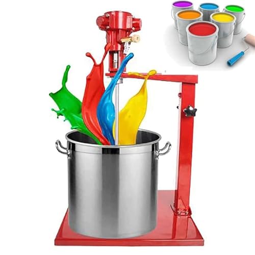 GTHTUHFD Pneumatischer Farbmischer, Automatische Hub-Farbrührmaschine, Edelstahl-Flüssigkeitsbeschichtungsrührer, Für Tintenfarbstoff-Mischmaschine, von GTHTUHFD