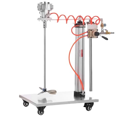 GTHTUHFD Pneumatischer Farbmischer, Farbmischmaschine, Pneumatische Mischmaschine, Automatisch Anhebender Luftrührer, Zum Mischen Von Farbbeschichtungen, GTHTUHFD Pneumatischer Farbmischer, Farbmischmaschine, Pneumatische Mischmaschine, Automatisch Anhebender Luftrührer, Zum Mischen Von Farbbeschichtungen, von GTHTUHFD