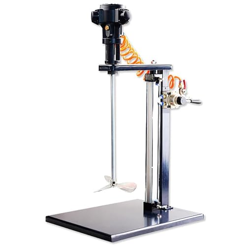 GTHTUHFD Pneumatischer Farbmischer, Pneumatische Farbmischmaschine, 5 Gallonen Automatischer Hub-Farbrührer, Höhenverstellbar, Werkzeug Zum Mischen Von Tintenbeschichtungen, von GTHTUHFD