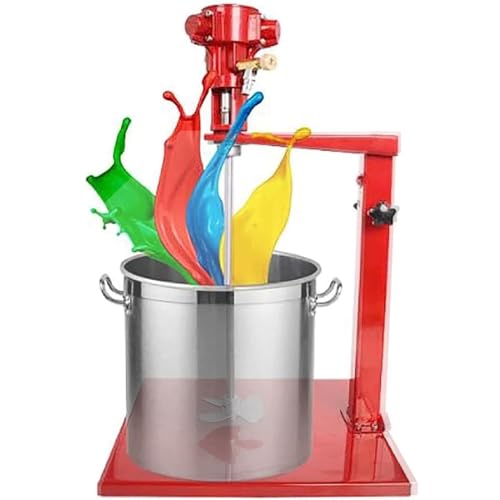 GTHTUHFD Pneumatischer Farbmischer-Rührer, Automatische Pneumatische Farbmischmaschine, 5-Gallonen-Farbrührmaschine Mit Ständer, Desktop-Luftrührwerk, 2600 U/Min, Zum Mischen Von, von GTHTUHFD