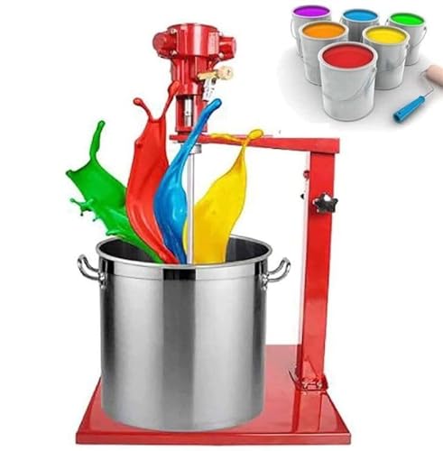 GTHTUHFD Pneumatischer Mischer, 5 Gallonen/20 Liter Edelstahl-Hebemischer Mit Automatischer Hubfunktion Zum Mischen Von Farben In Der Farbenfabrik Und Der Haushaltsindustrie, von GTHTUHFD