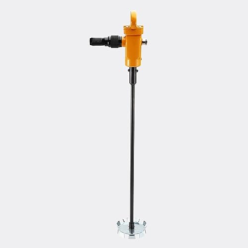GTHTUHFD Pneumatischer Mischer, Automatische Farbrührmaschine, Ergonomischer Griff, Mehrfachentlüftungsdesign, Laufrad Aus Verzinktem Stahl, Zum Rühren Von Farbe, Mischzufuhr, Gip, von GTHTUHFD