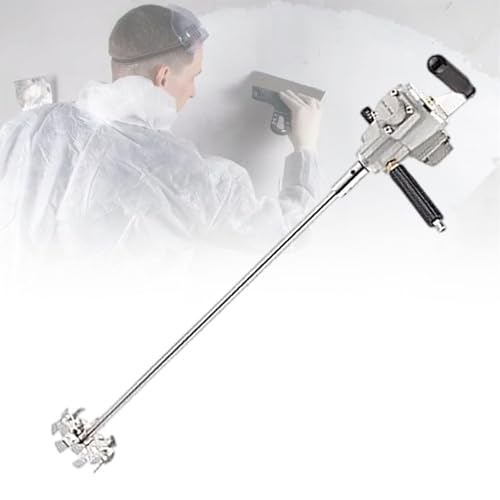 GTHTUHFD Pneumatisches Farbmischset, Mit 10 cm Edelstahl-Dispersionsplatte, 5-Gallonen-Handmixer, Zum Mischen Von Hydrosolen Und Kittpulver, von GTHTUHFD