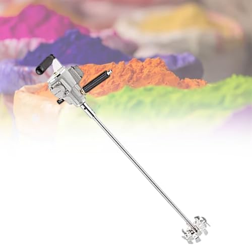 GTHTUHFD Pneumatisches Farbmischwerkzeug, Handmixer, Einstellbare Geschwindigkeit Von 50 Bis 2600 U/Min, 5-Gallonen-Fassmischmaschine, Zum Rühren Von Farbe Und Kittpulver, von GTHTUHFD